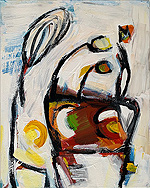 Kunst Malerei Gemälde Acryl auf Leinwand Stilleben