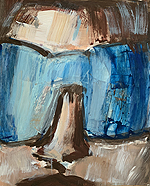 Sonnenbrille - Sigrid Palmer Malerei Kunst Künstlerin painting art artist Frankfurt