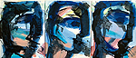 Vom Meer träumen - Sigrid Palmer Malerei Kunst Künstlerin painting art artist Frankfurt